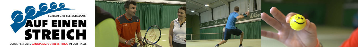 5 auf einen Streich- online Tennistraining