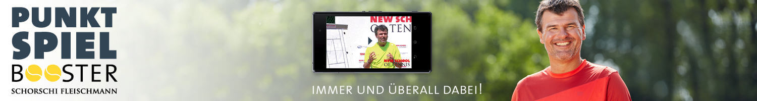 Online-Tennistraining-Punktspiel-Booster